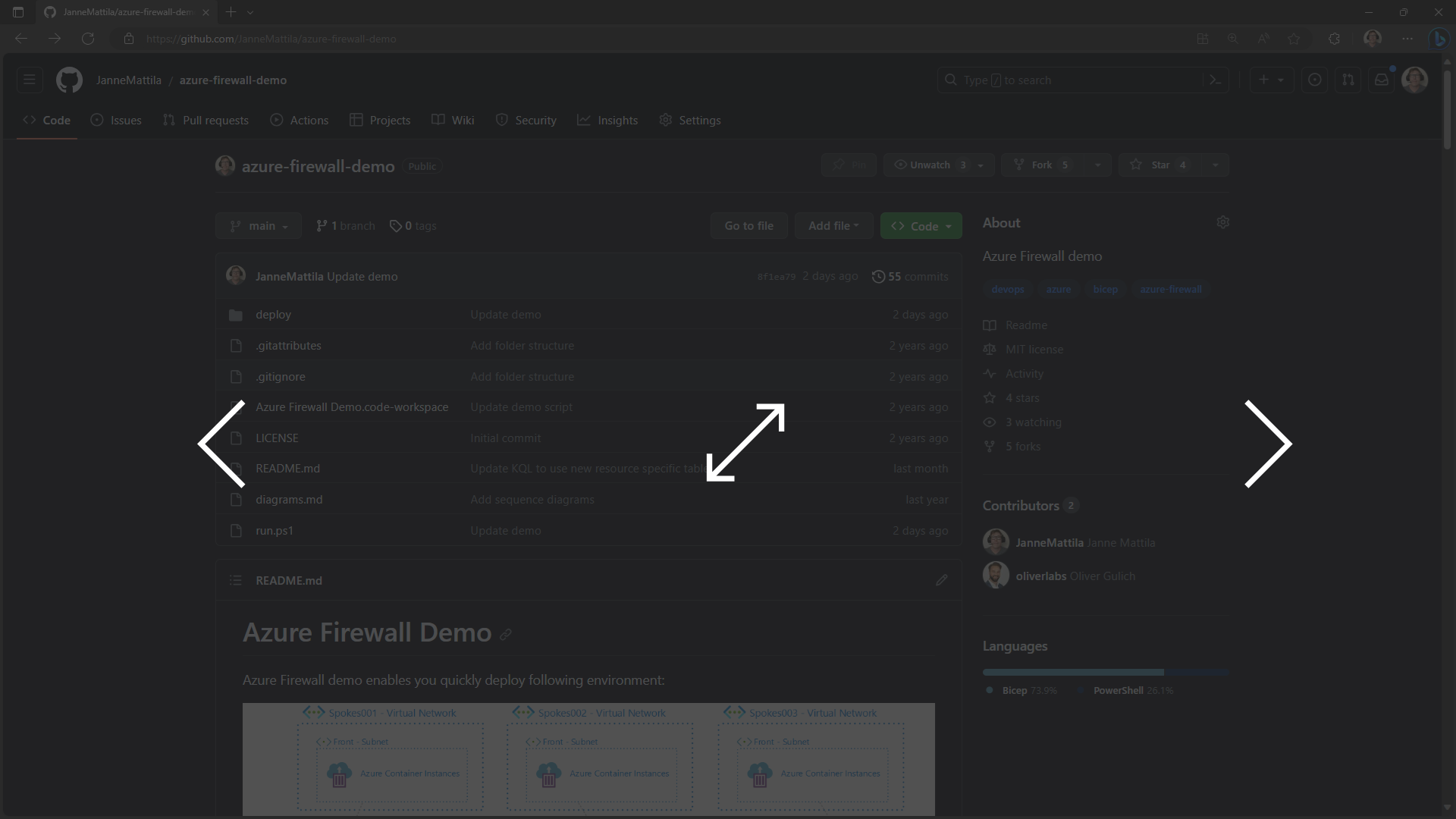 Azure Firewall Demo deployment instructions